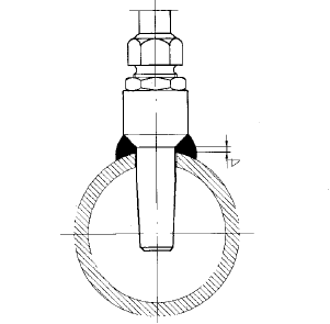 .隔爆熱電偶熱電阻安裝示意圖 .隔爆熱電偶熱電阻安裝示意圖