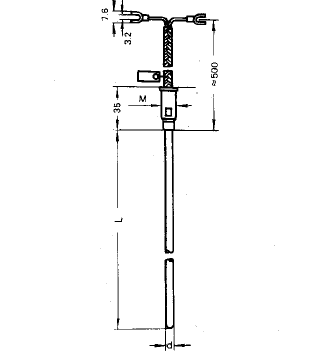 WRNK-191無固定導線式鎧裝熱電偶安裝圖片