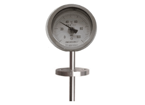 WSS-384固定法蘭萬(wàn)向雙金屬溫度計(jì)